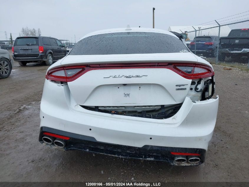 2020 Kia Stinger VIN: KNAE55LC3L6077132 Lot: 12000166