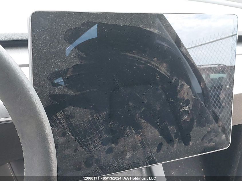 2022 Tesla Model Y VIN: 7SAYGAEE9NF404984 Lot: 12000171