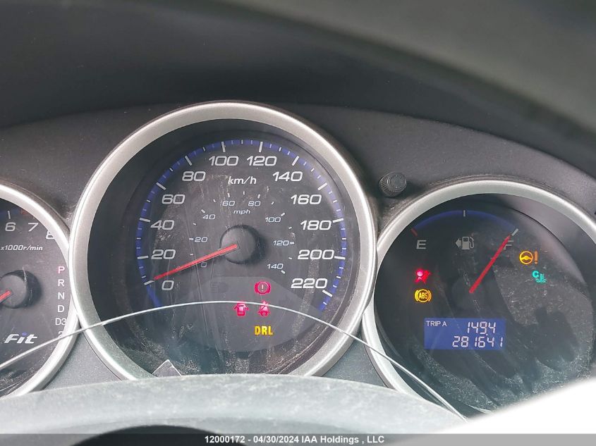2007 Honda Fit VIN: JHMGD38417S800220 Lot: 12000172
