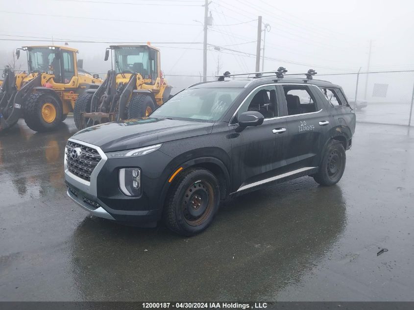 2020 Hyundai Palisade Limited VIN: KM8R5DHE2LU028083 Lot: 12000187