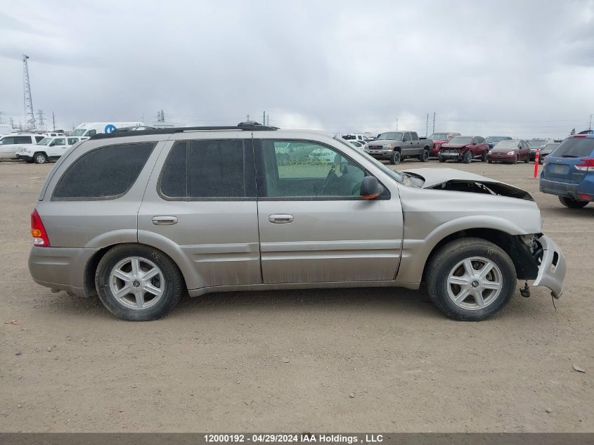 2002 Oldsmobile Bravada VIN: 1GHDT13S722449365 Lot: 12000192