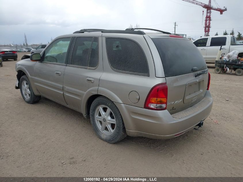 2002 Oldsmobile Bravada VIN: 1GHDT13S722449365 Lot: 12000192