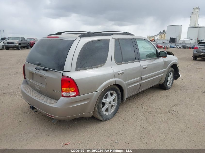 2002 Oldsmobile Bravada VIN: 1GHDT13S722449365 Lot: 12000192