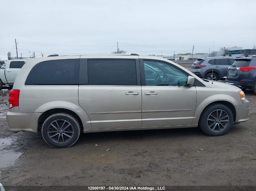 2016 Dodge Grand Caravan Se VIN: 2C4RDGBG1GR117696 Lot: 12000197