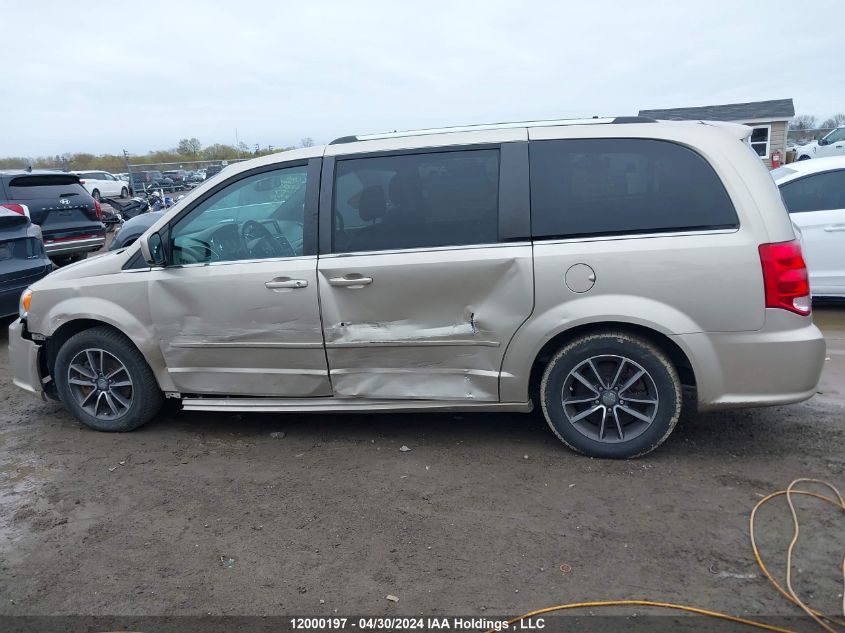 2016 Dodge Grand Caravan Se VIN: 2C4RDGBG1GR117696 Lot: 12000197