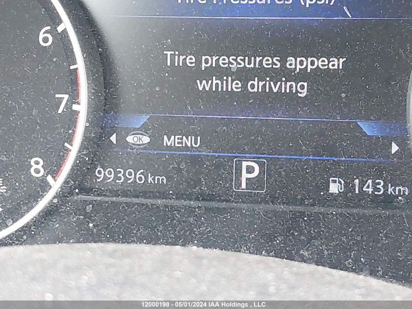 2017 Nissan Murano S/Sl/Sv/Platinum VIN: 5N1AZ2MH4HN161225 Lot: 12000198