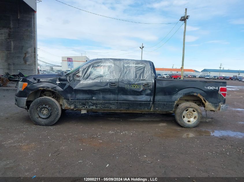 2011 Ford F150 Supercrew VIN: 1FTFW1EF0BKE11823 Lot: 12000211