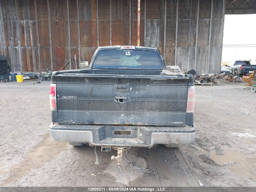 2011 Ford F150 Supercrew VIN: 1FTFW1EF0BKE11823 Lot: 12000211