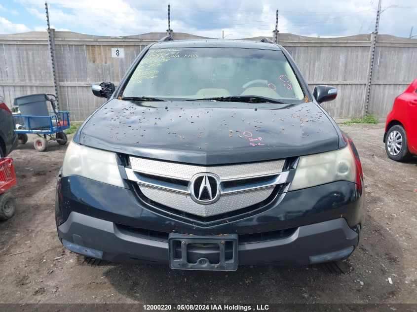 2008 Acura Mdx VIN: 2HNYD28878H000138 Lot: 12000220