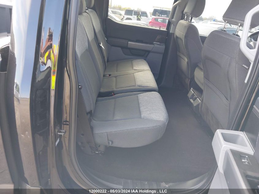 2022 Ford F150 Supercrew VIN: 1FTFW1E82NFB09707 Lot: 12000222