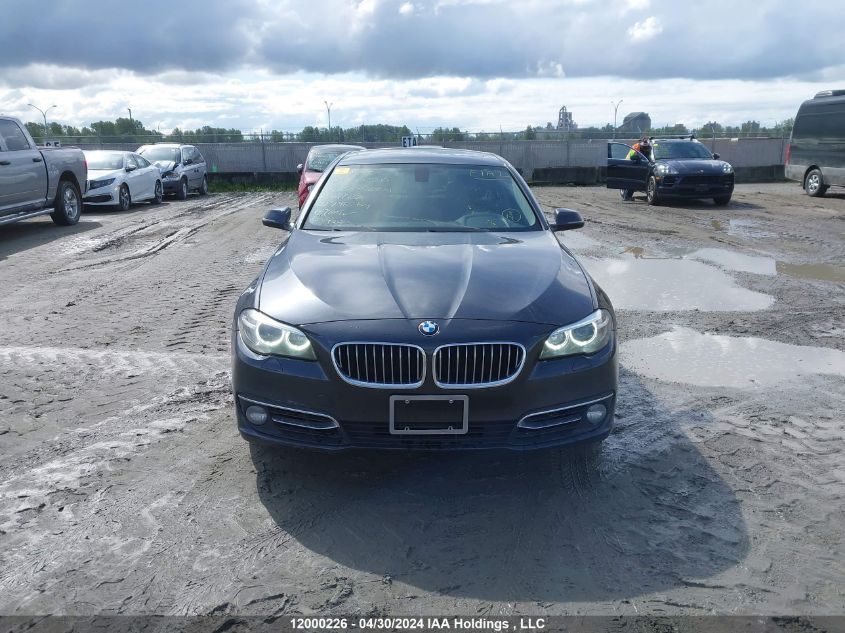 2014 BMW 528 Xi VIN: WBA5A7C50ED617138 Lot: 12000226