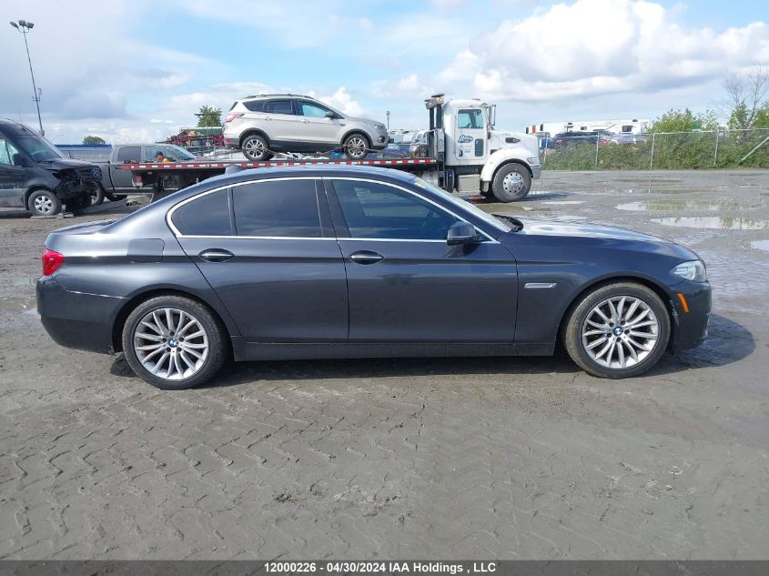 2014 BMW 528 Xi VIN: WBA5A7C50ED617138 Lot: 12000226