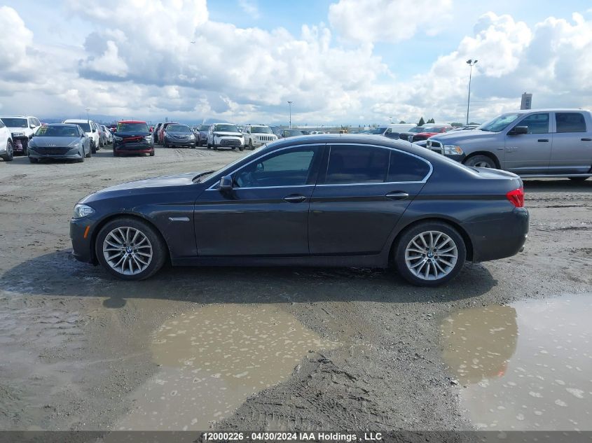 2014 BMW 528 Xi VIN: WBA5A7C50ED617138 Lot: 12000226