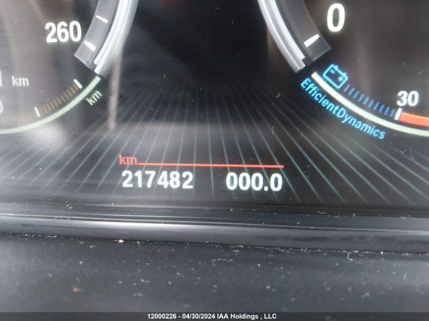 2014 BMW 528 Xi VIN: WBA5A7C50ED617138 Lot: 12000226