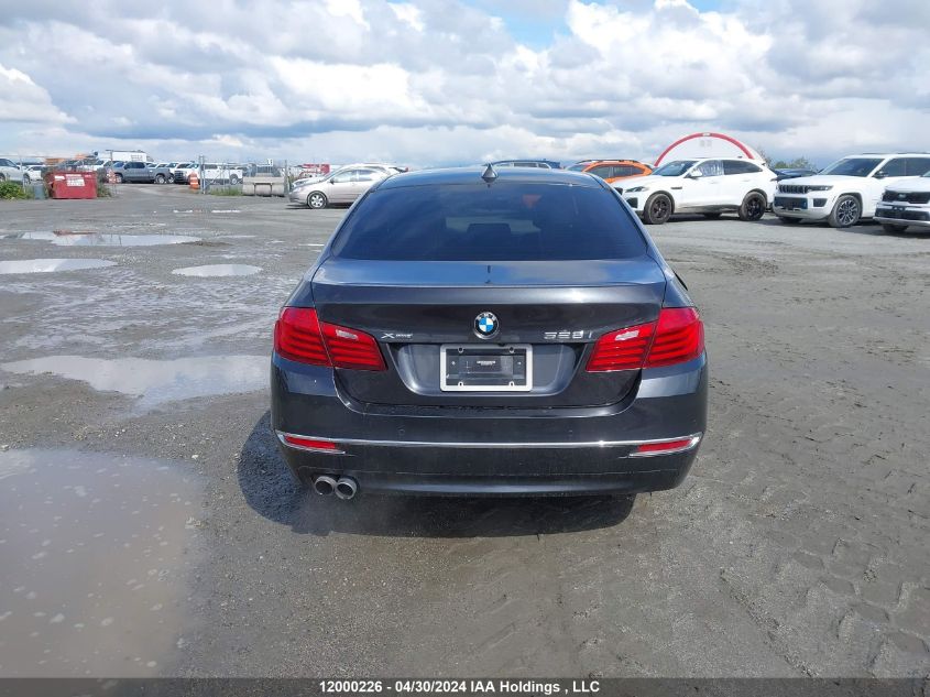 2014 BMW 528 Xi VIN: WBA5A7C50ED617138 Lot: 12000226