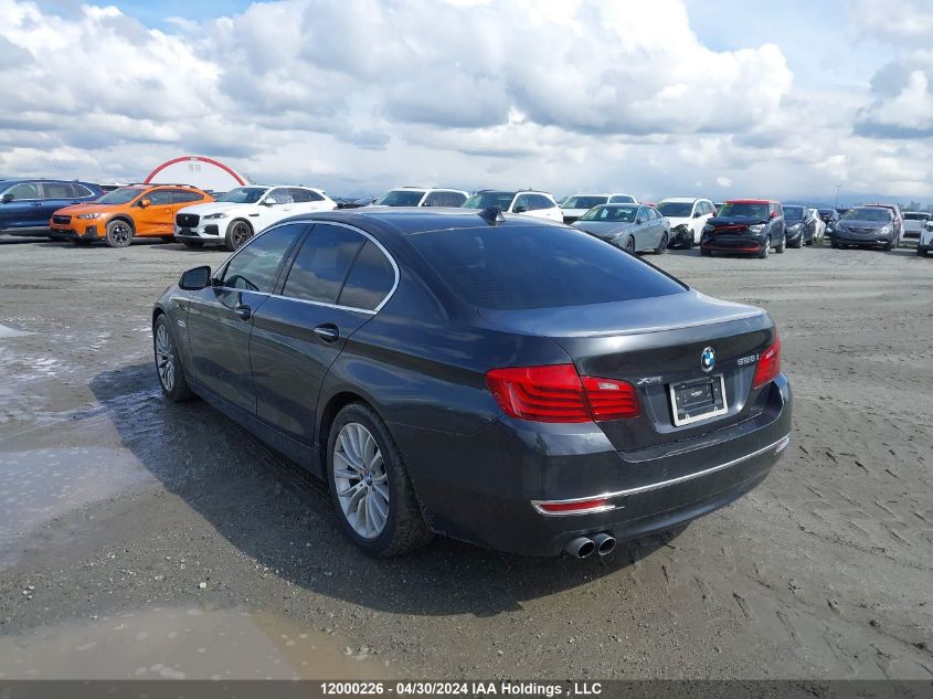 2014 BMW 528 Xi VIN: WBA5A7C50ED617138 Lot: 12000226