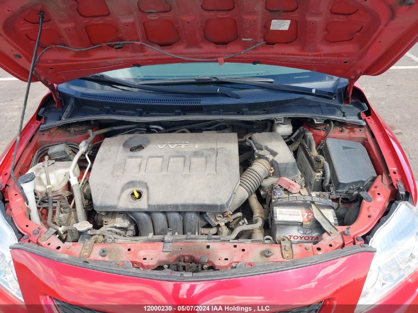 2009 Toyota Corolla Le VIN: 2T1BU40E39C019726 Lot: 12000230