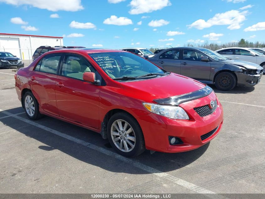 2009 Toyota Corolla Le VIN: 2T1BU40E39C019726 Lot: 12000230