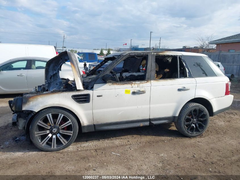 2009 Land Rover Range Rover Sport VIN: SALSK25469A212699 Lot: 12000237