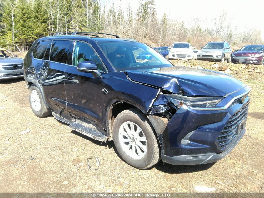 2024 Toyota Grand Highlander Limited/Xle VIN: 5TDAAAB59RS012254 Lot: 12000243