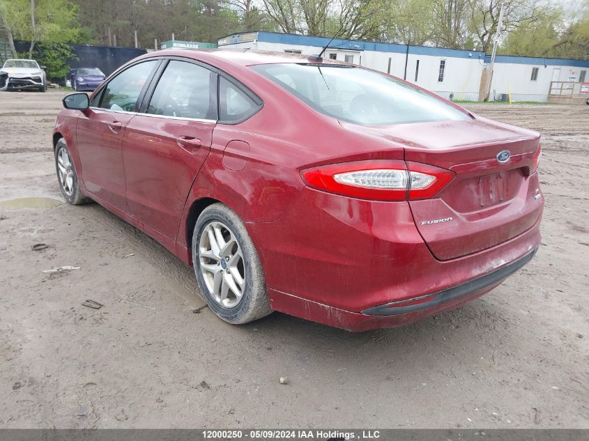 2013 Ford Fusion Se VIN: 3FA6P0HR5DR352981 Lot: 12000250