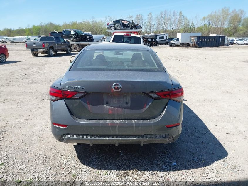 2022 Nissan Sentra VIN: 3N1AB8BV5NY300851 Lot: 12000259