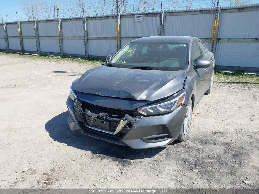 2022 Nissan Sentra VIN: 3N1AB8BV5NY300851 Lot: 12000259