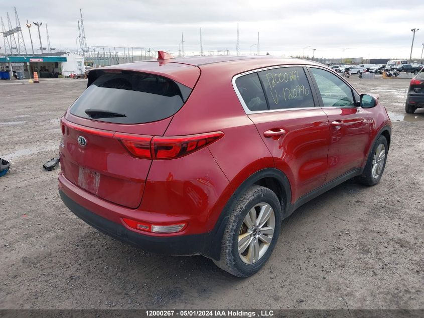 2017 Kia Sportage VIN: KNDPM3AC6H7120790 Lot: 12000267