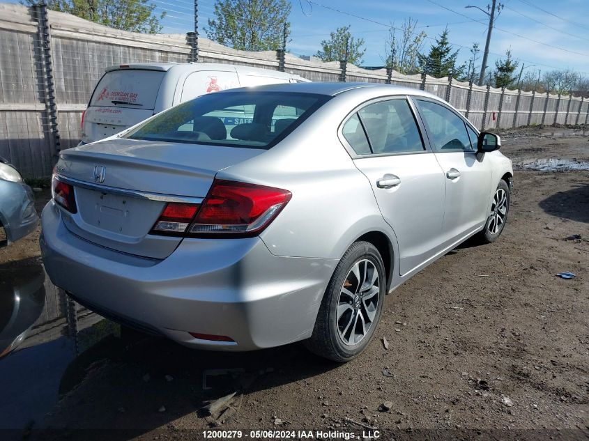 2013 Honda Civic Sdn VIN: 2HGFB2F50DH033649 Lot: 12000279