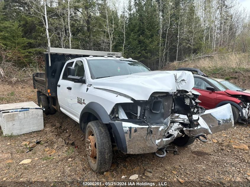 2018 Ram 5500 Chassis St/Slt/Laramie VIN: 3C7WRNFL0JG102932 Lot: 12000281