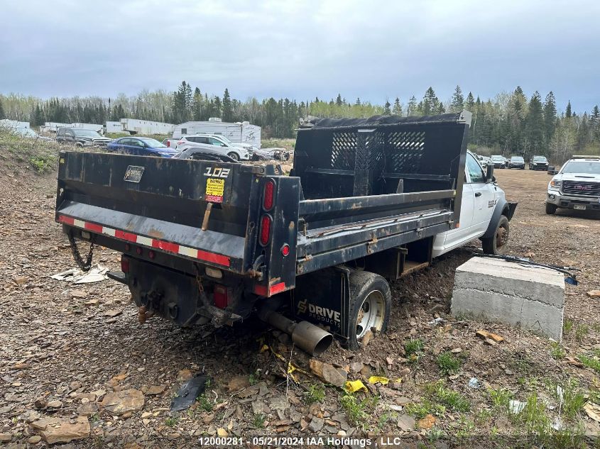 2018 Ram 5500 Chassis St/Slt/Laramie VIN: 3C7WRNFL0JG102932 Lot: 12000281