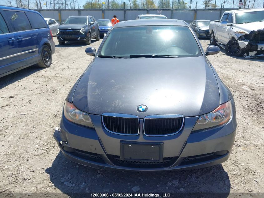 2007 BMW 3 Series VIN: WBAVH13537KC97324 Lot: 12000306