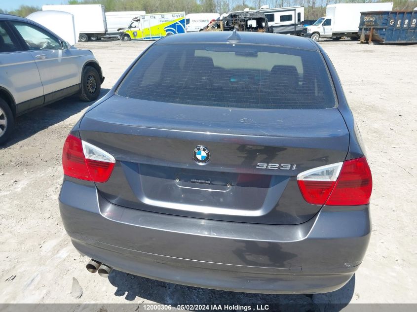 2007 BMW 3 Series VIN: WBAVH13537KC97324 Lot: 12000306