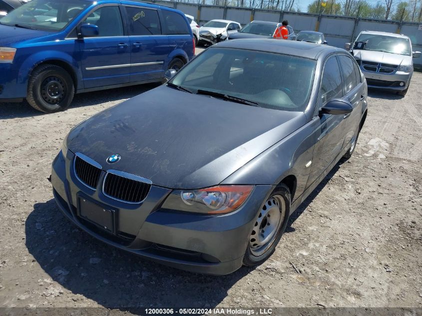 2007 BMW 3 Series VIN: WBAVH13537KC97324 Lot: 12000306