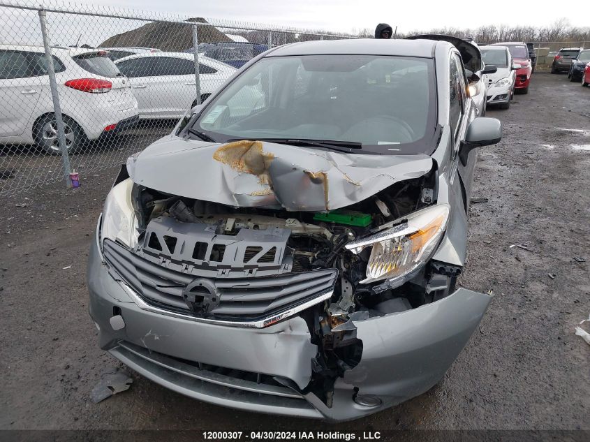 2014 Nissan Versa Note S/S Plus/Sv/Sl VIN: 3N1CE2CP5EL368321 Lot: 12000307