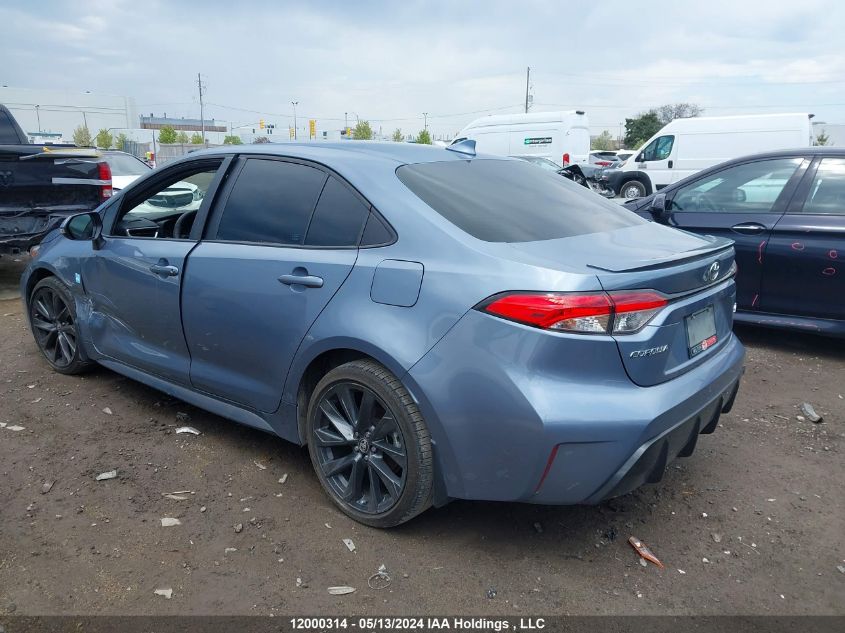 2023 Toyota Corolla Se VIN: 5YFB4MBE1PP146372 Lot: 12000314