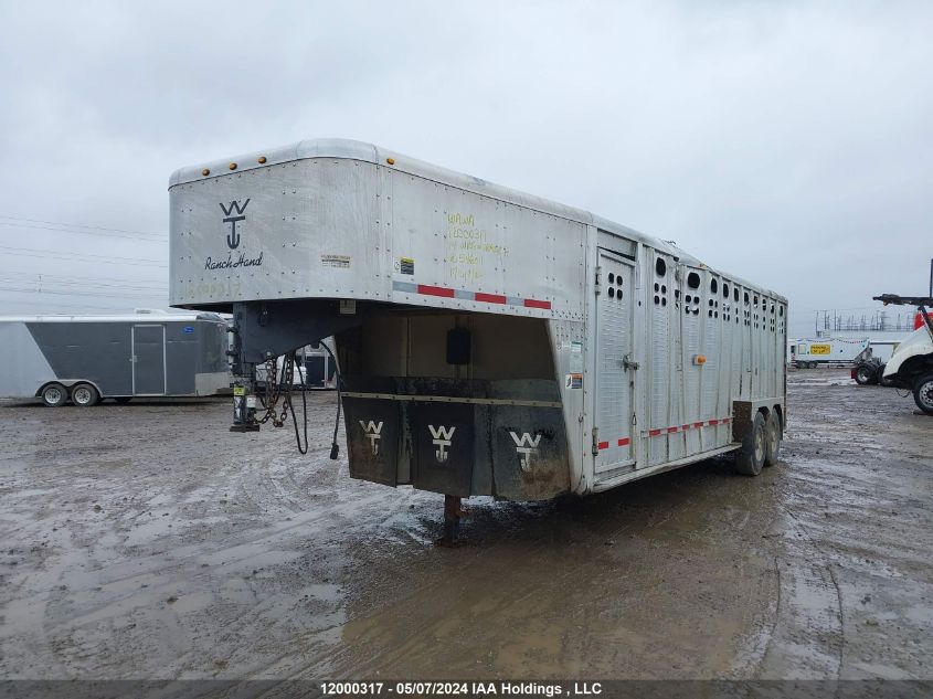 2014 Wilson Trailer Co 5724T Ranch Hand VIN: 1W17241S6E5546011 Lot: 12000317