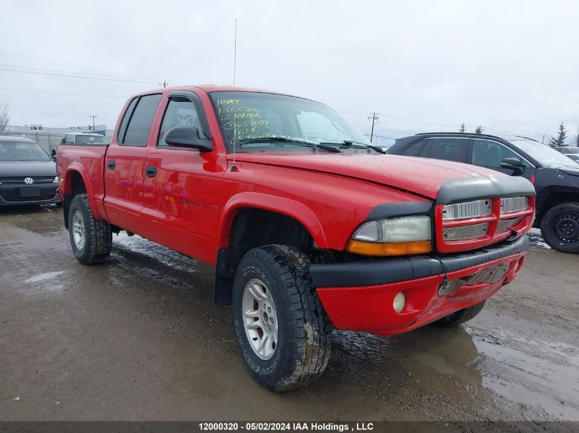 2002 Dodge Dakota VIN: 1B7HG38N62S657649 Lot: 12000320