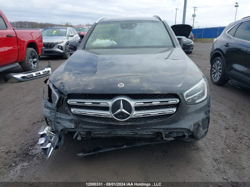 2021 Mercedes-Benz Glc VIN: W1N0G8EB0MV287099 Lot: 12000331