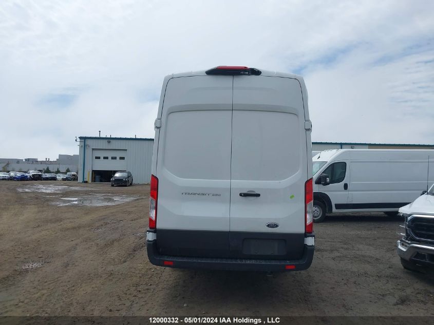 2023 Ford Transit T-250 VIN: 1FTBR3X84PKB11368 Lot: 12000332
