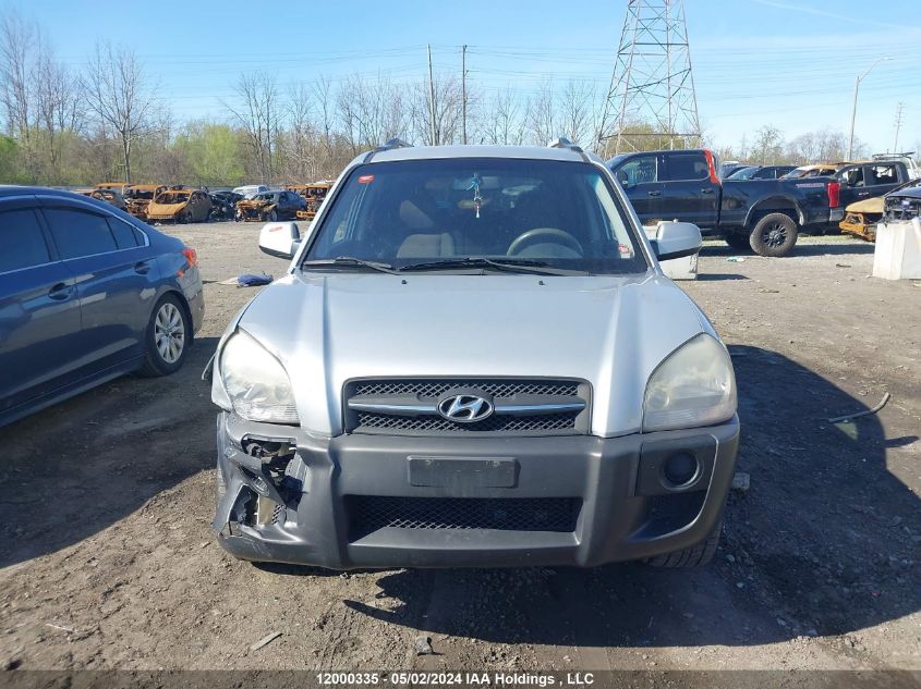 2008 Hyundai Tucson VIN: KM8JM12D08U730473 Lot: 12000335