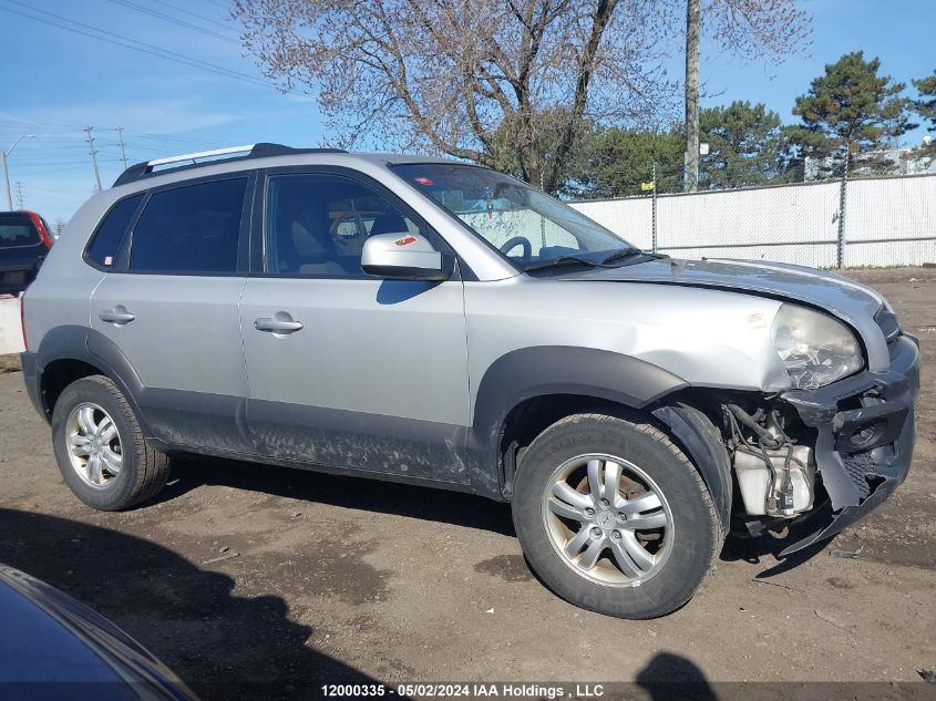 2008 Hyundai Tucson VIN: KM8JM12D08U730473 Lot: 12000335