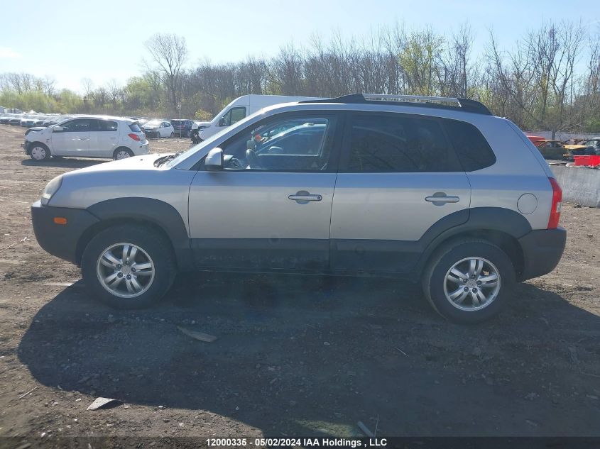 2008 Hyundai Tucson VIN: KM8JM12D08U730473 Lot: 12000335