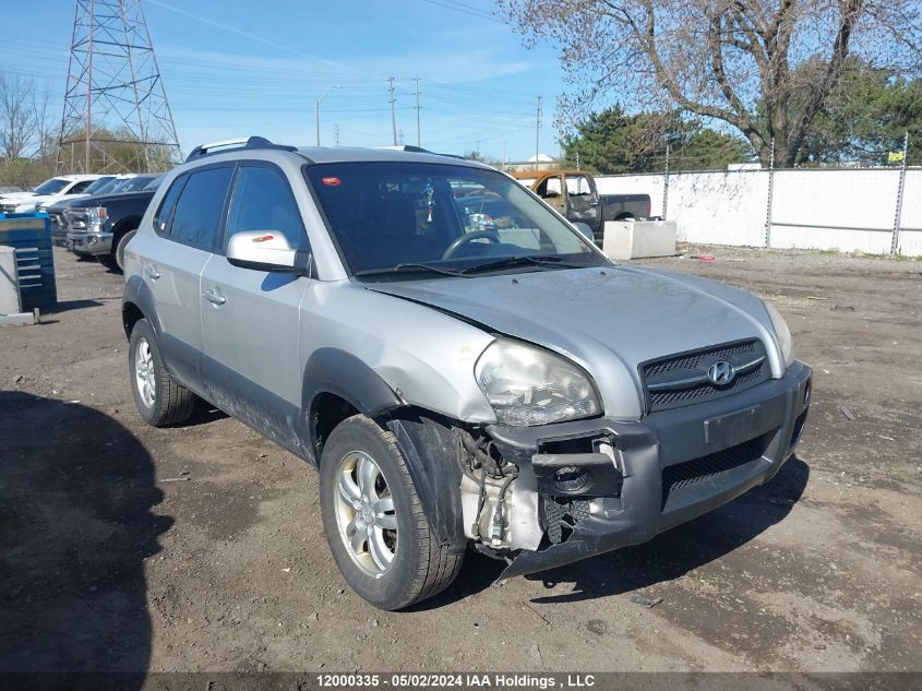 2008 Hyundai Tucson VIN: KM8JM12D08U730473 Lot: 12000335