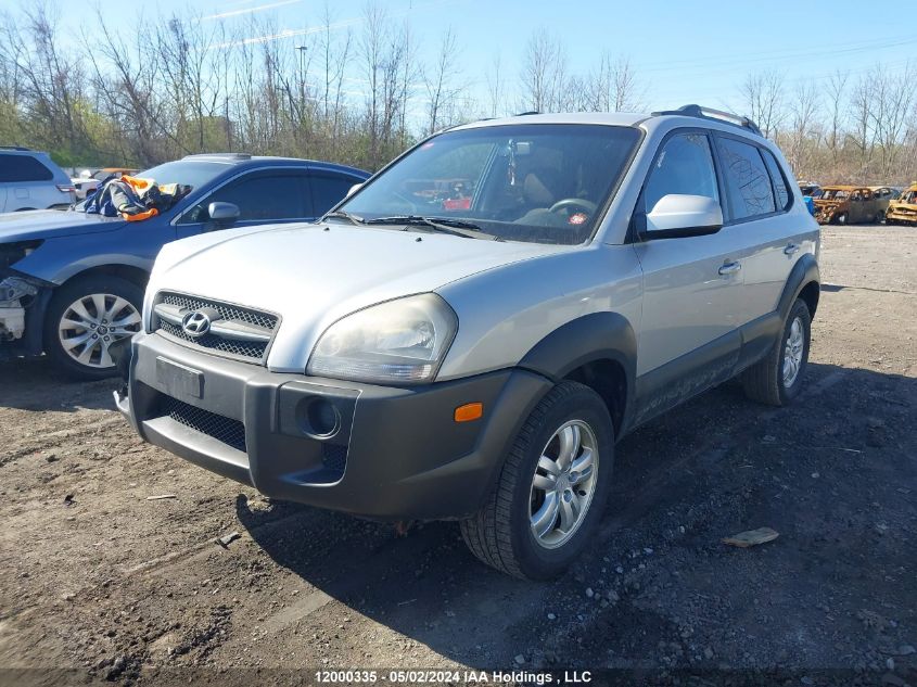 2008 Hyundai Tucson VIN: KM8JM12D08U730473 Lot: 12000335