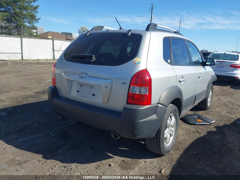 2008 Hyundai Tucson VIN: KM8JM12D08U730473 Lot: 12000335