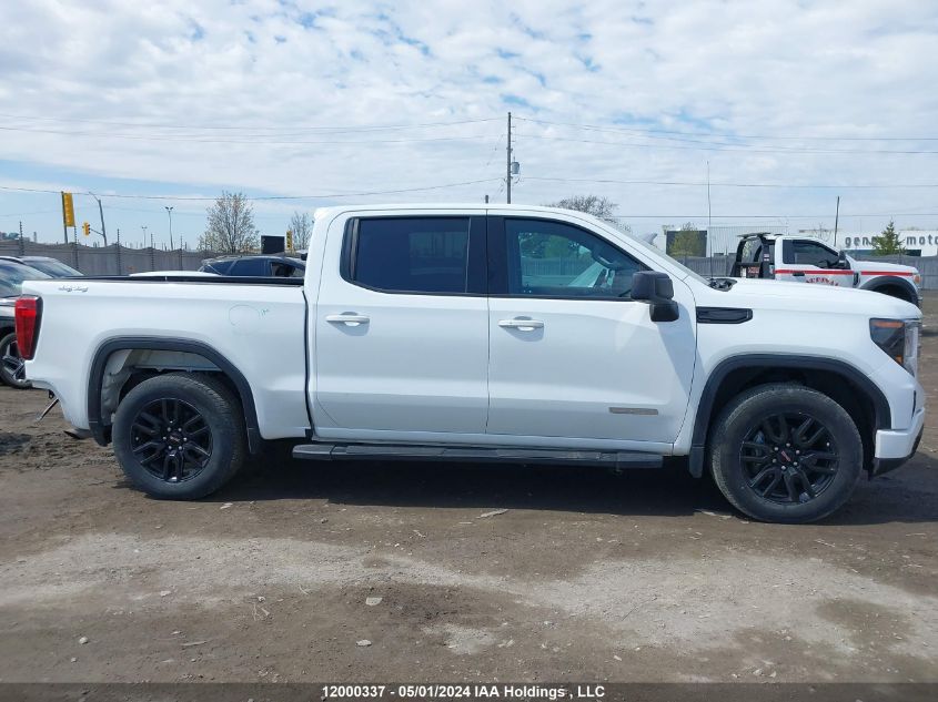 2022 GMC Sierra K1500 Elevation VIN: 3GTPUCEK1NG507622 Lot: 12000337