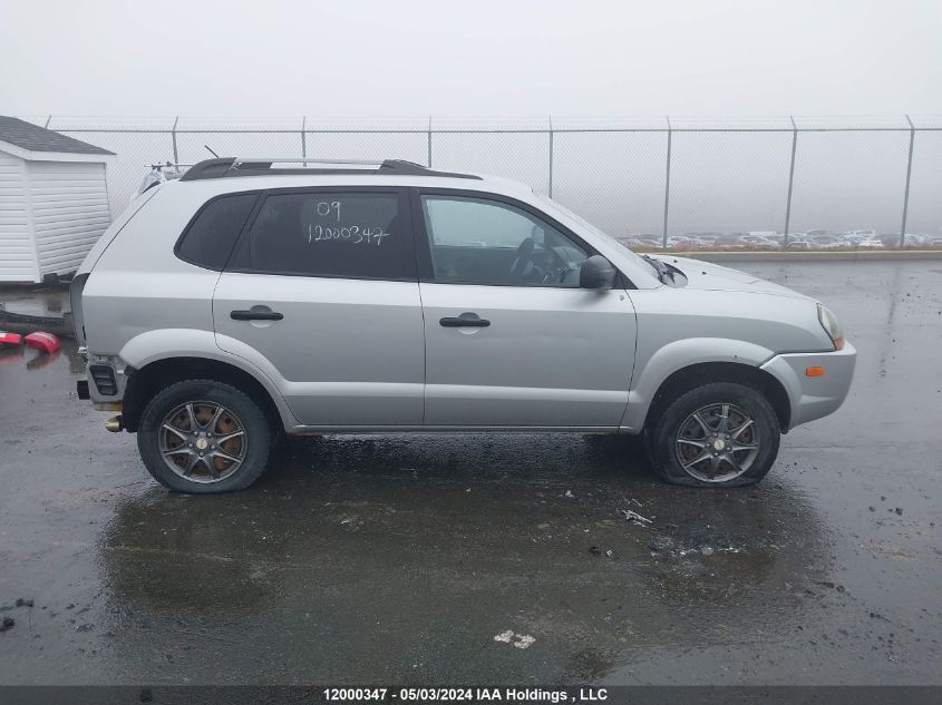 2009 Hyundai Tucson VIN: KM8JM12B09U147840 Lot: 12000347