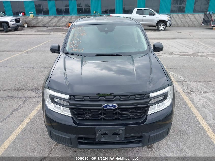 2022 Ford Maverick Xl/Xlt/Lariat VIN: 3FTTW8F93NRA03367 Lot: 12000360