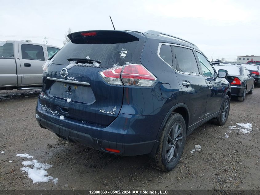 2016 Nissan Rogue VIN: 5N1AT2MVXGC817865 Lot: 12000369